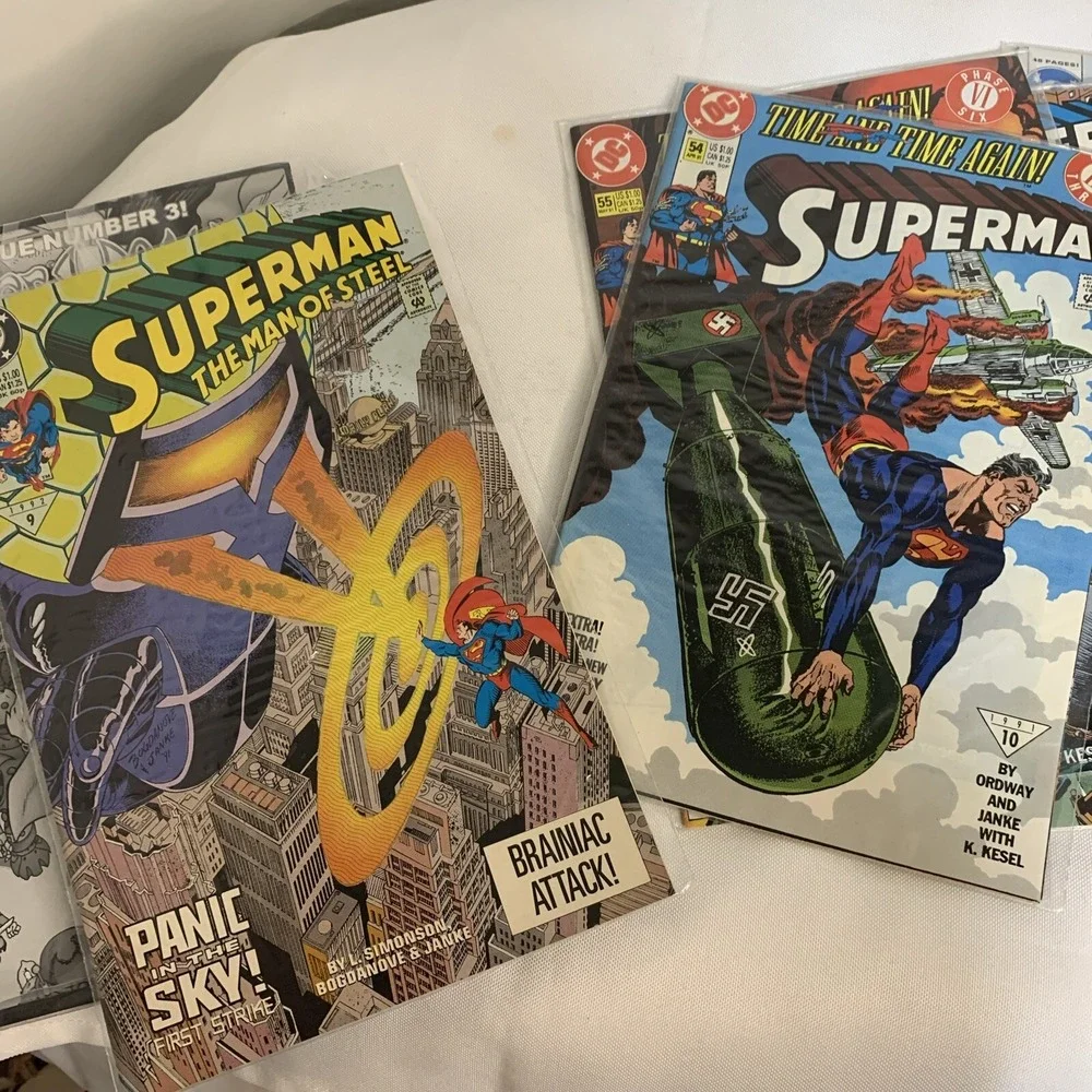 Lot‎ Of Comic Books Sealed 10 Superman Assorted DC Comics